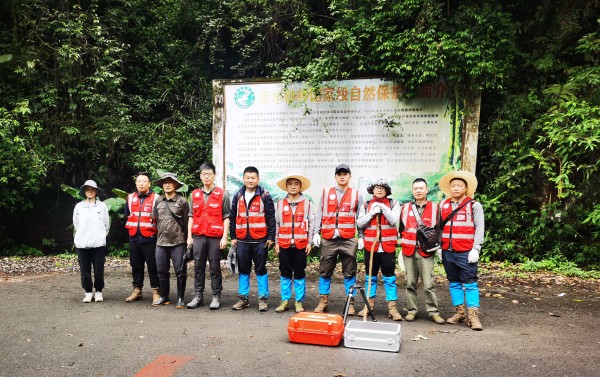 貴州赤水桫椤國(guó)家級自然保護區(qū)固定樣地數字化采集項目組